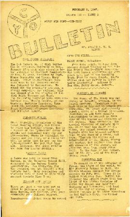 C.Y.O. Bulletin Volume III, Issue 5