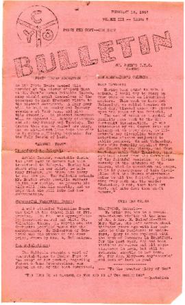 C.Y.O. Bulletin Volume III, Issue 7